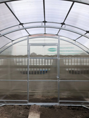 zdjęcie Szklarnia z POLIWĘGLANU Hacjenda podwójne łuki 40x20mm i 20x20mm ze sklepu maleszklarnie.pl